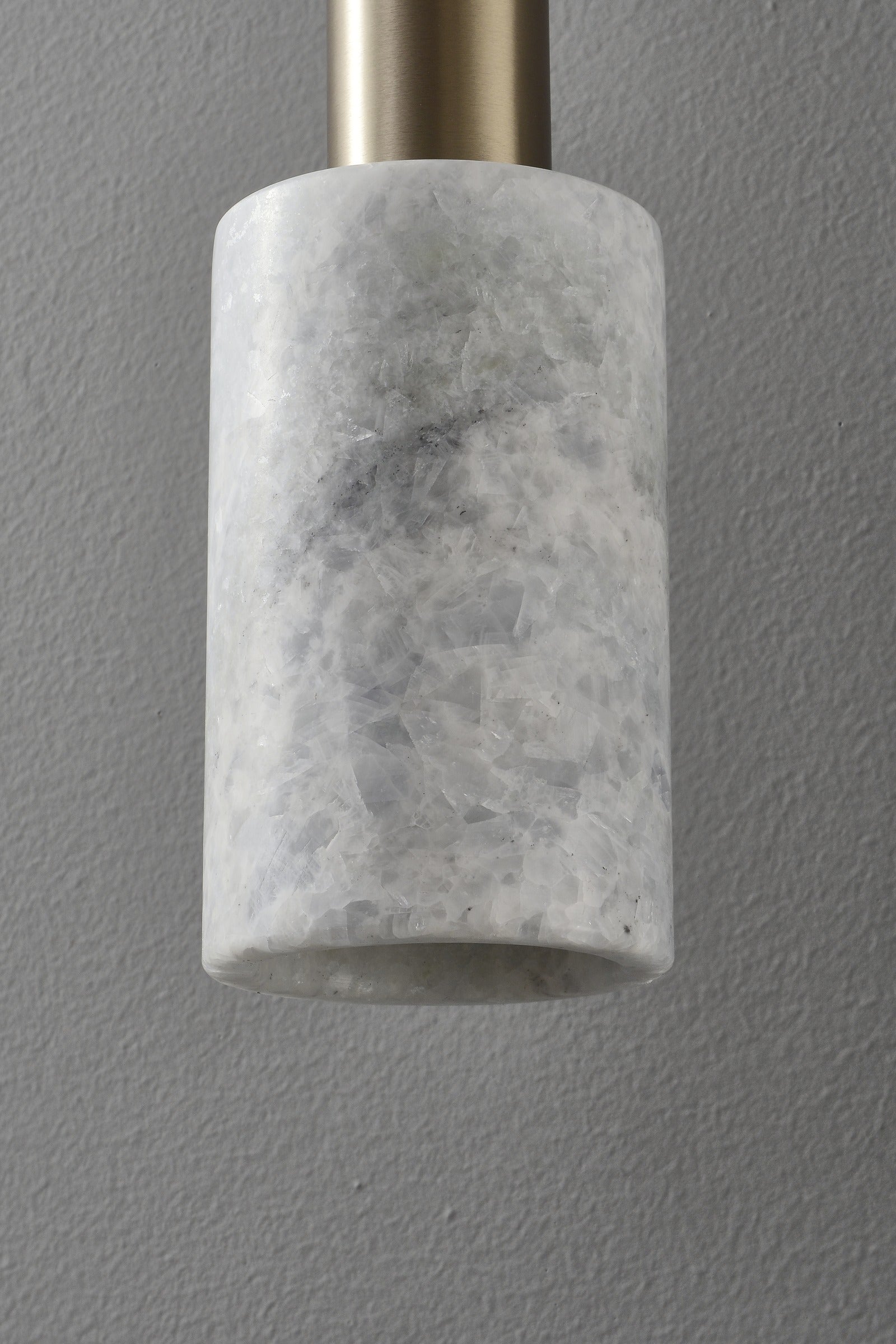 Modern Natural Stone Cylinder Pendant Light - 06 06-real-detail-3