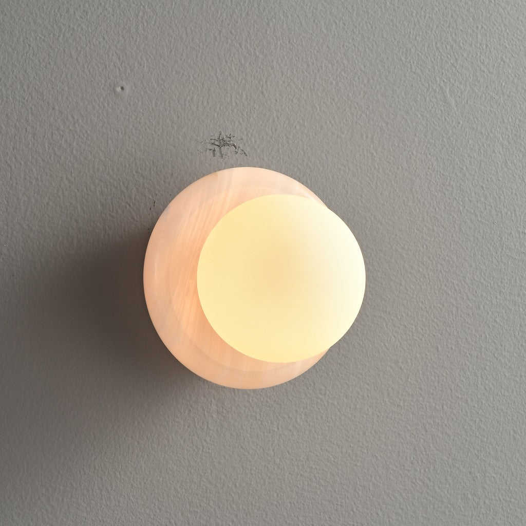 Modern Jade Ring Wall Sconce - 09 06-real-square-3-5--148