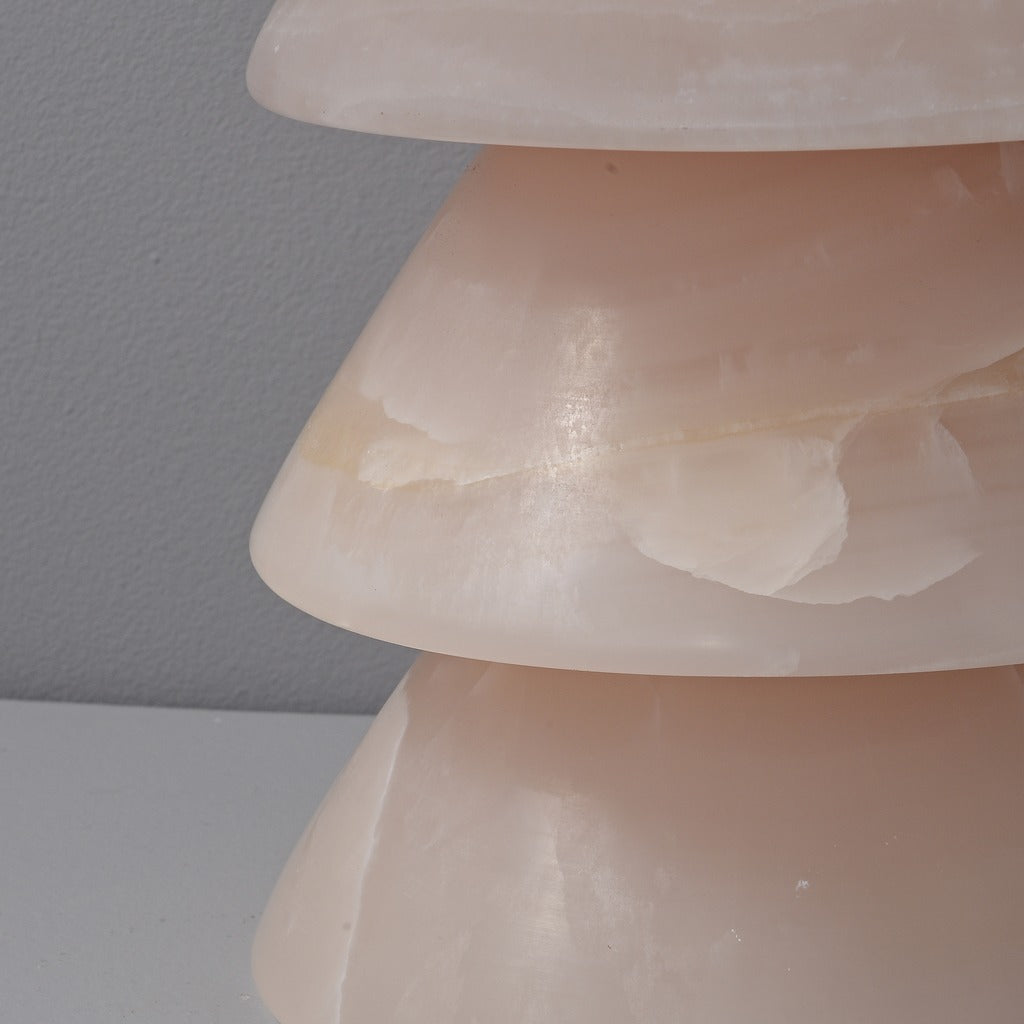 Modern Stacked Stone Table Lamp - 10 06-real-square-3-8-35