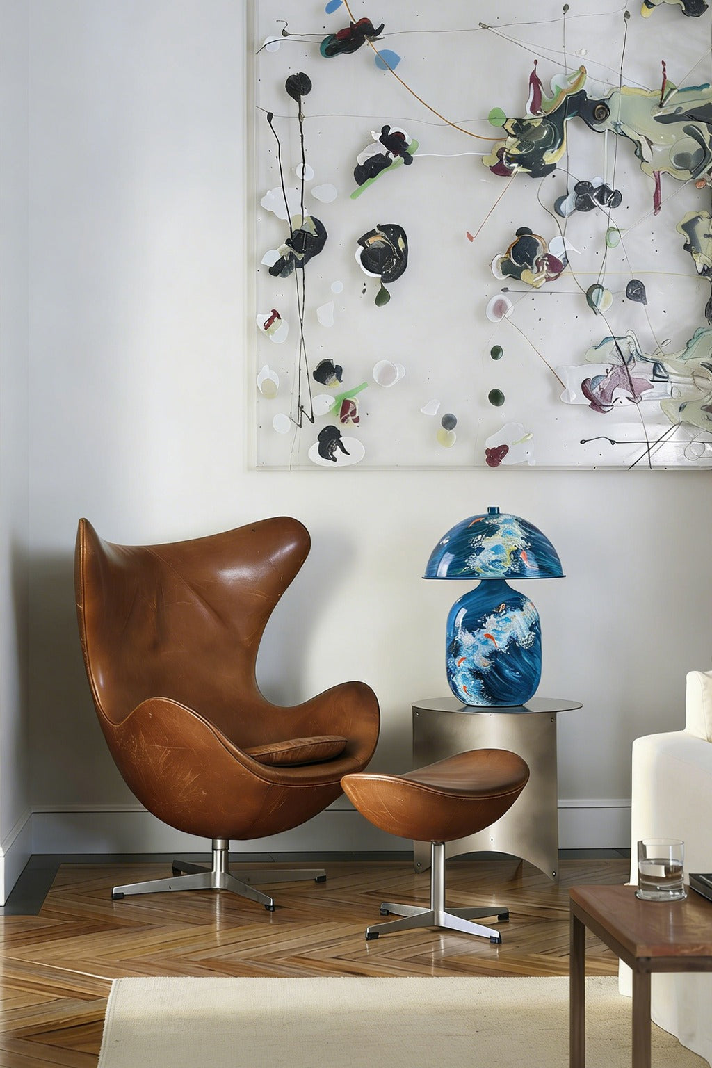 Modern Patterned Mushroom Table Lamp - 07 06-source-scene-8