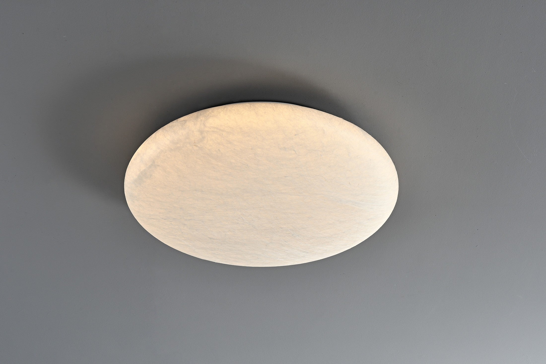 Modern Mulberry Silk Ceiling Light in White - 06 06-square-main-product