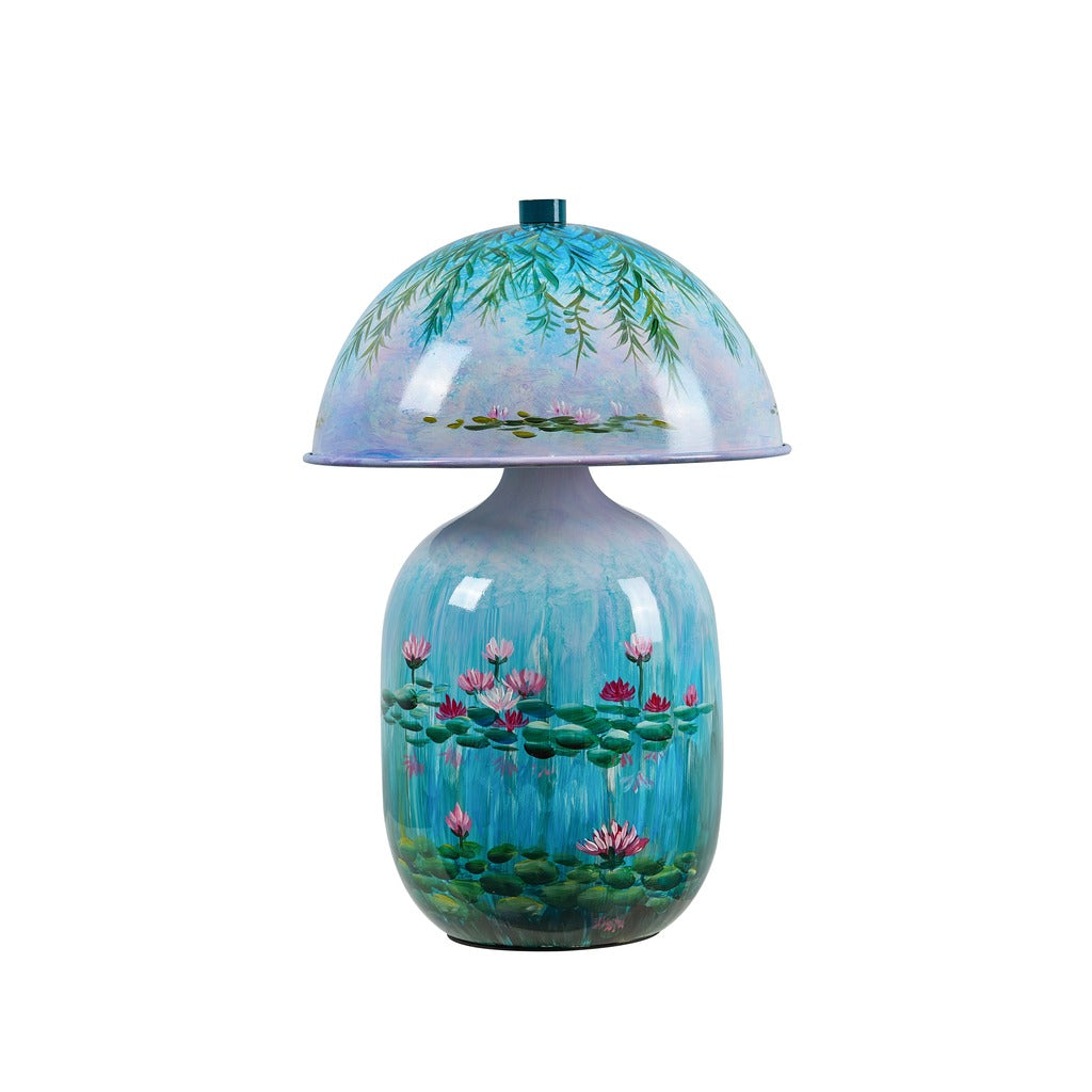 Modern Patterned Mushroom Table Lamp - 30 06-white-background-9