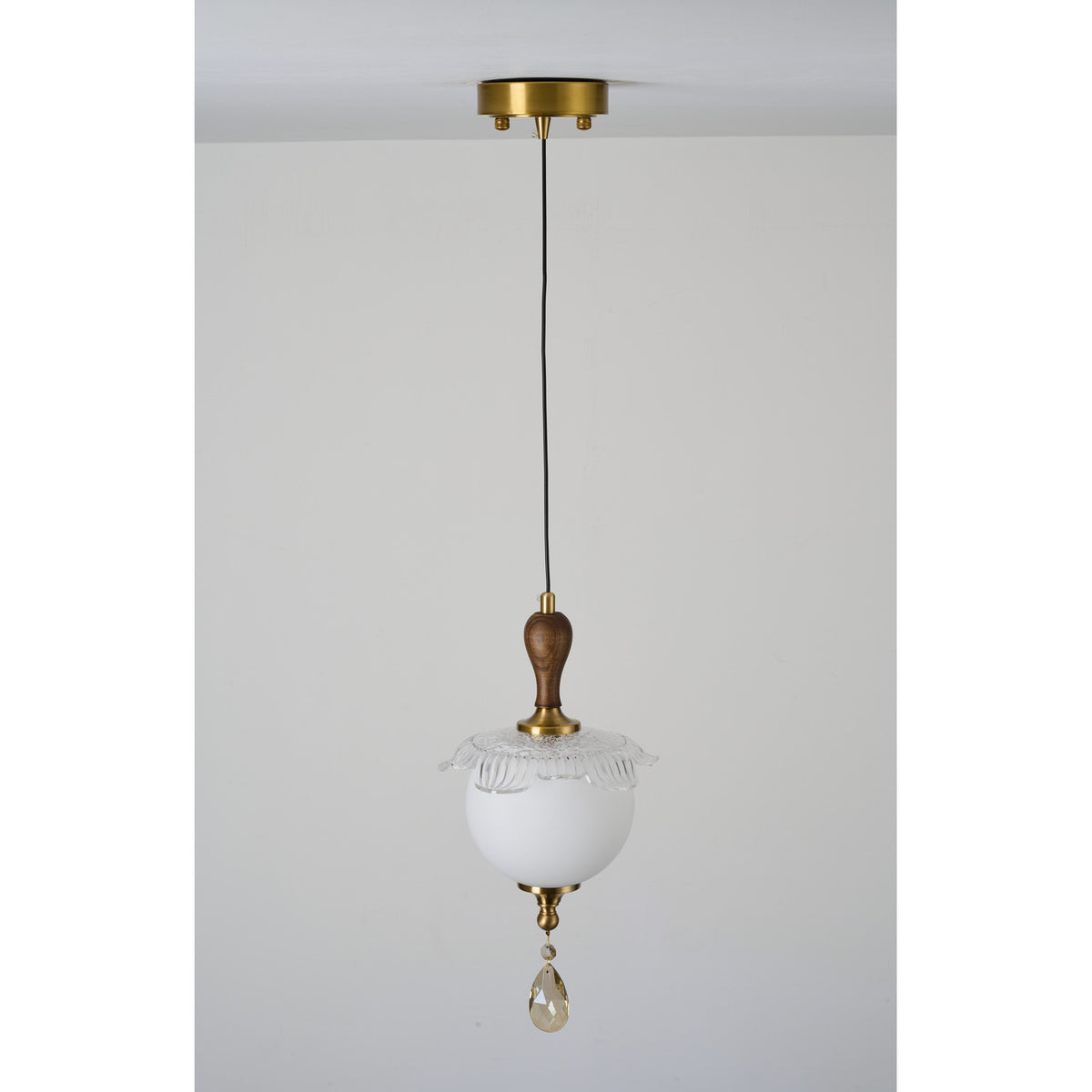 Supplier real photograph of Arabelle Pendant B full view unlit