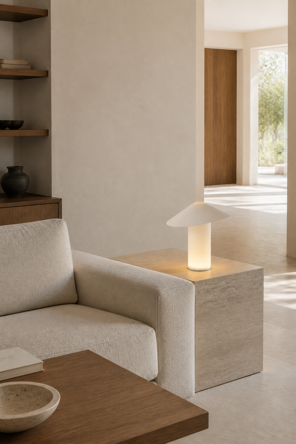 Velaire Sculptural Wing Table Lamp generated scene view 4