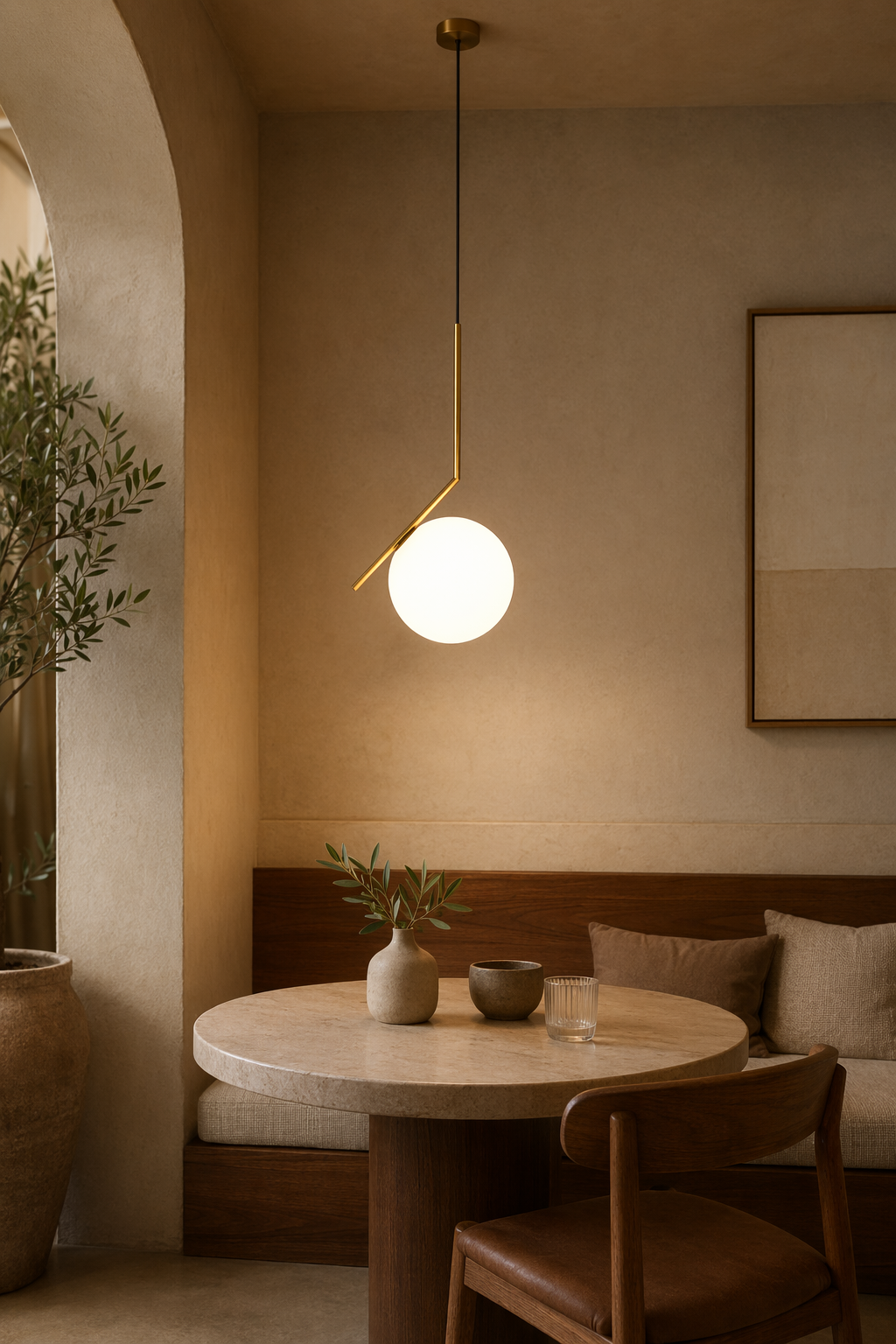 Modern Copper Globe Pendant Light - 07 07-cafe-style-dining.png