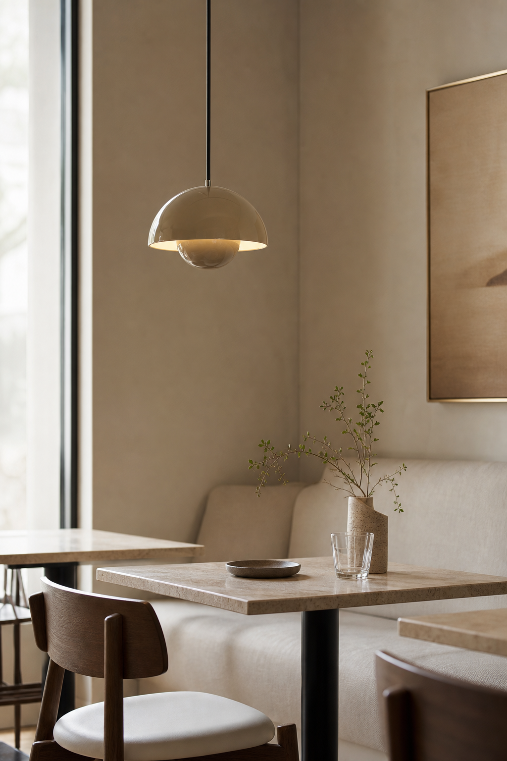 Flowerpot Dome Pendant Light cafe
