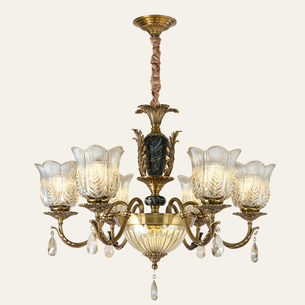 Marmavelle 6-Light / 1-Tier / D 29.9 x H 20.5 in complete product view
