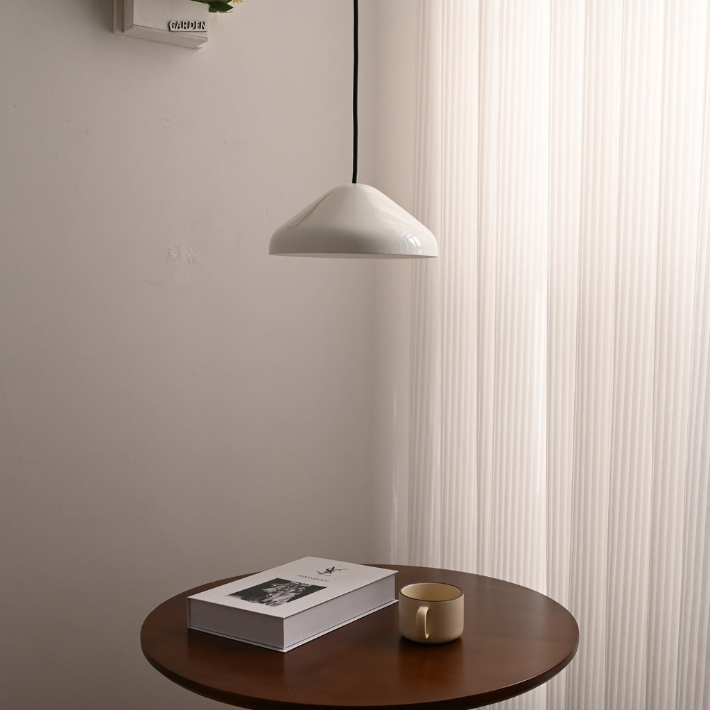 Modern Low Dome Pendant Light - 08 07-real-square-DSC-6364