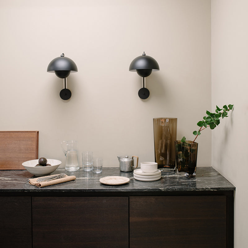 Modern Glossy Dome Wall Sconce - 20 07-source-scene-7