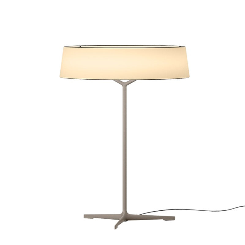 Modern Round Fabric Shade Table and Floor Lamp - 18 07-white-background-fabric-shade-table-lamp.jpg