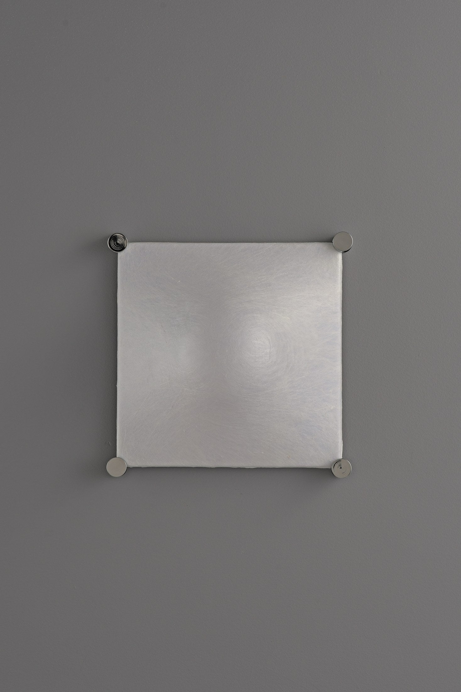 Modern Square Mulberry Silk Ceiling Light in Chrome - 08 08-detail-corner