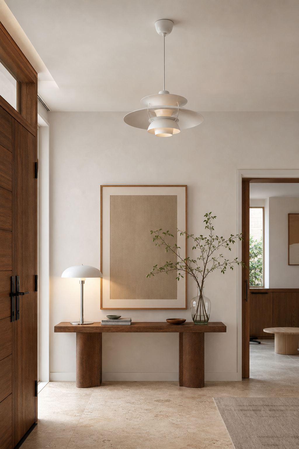 PH5 Layered Metal Pendant Light entry wide