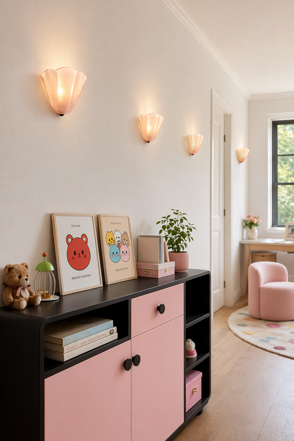 Modern Shell Petal LED Wall Sconce - 08 08-hotel-corridor-wide