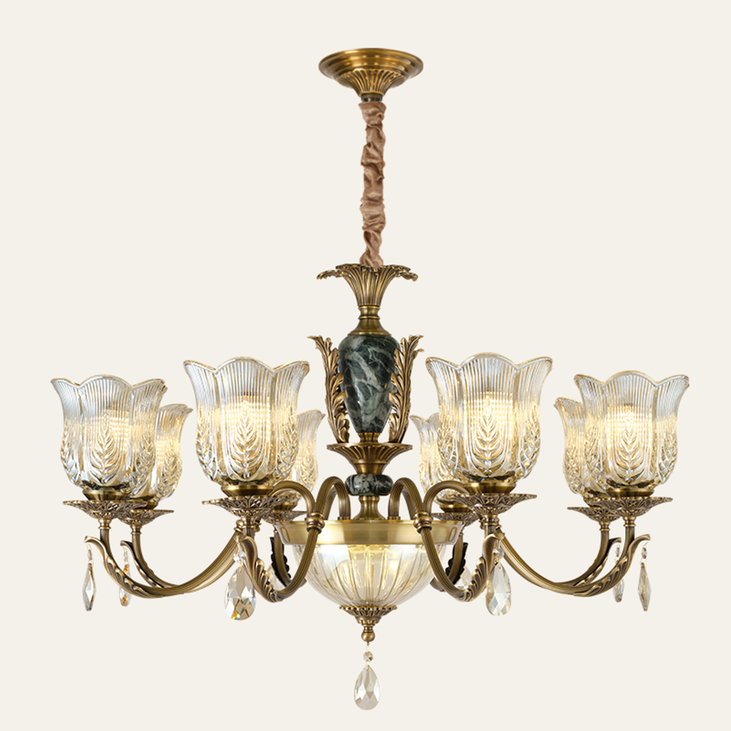 Marmavelle 8-Light / 1-Tier / D 35.0 x H 20.5 in complete product view
