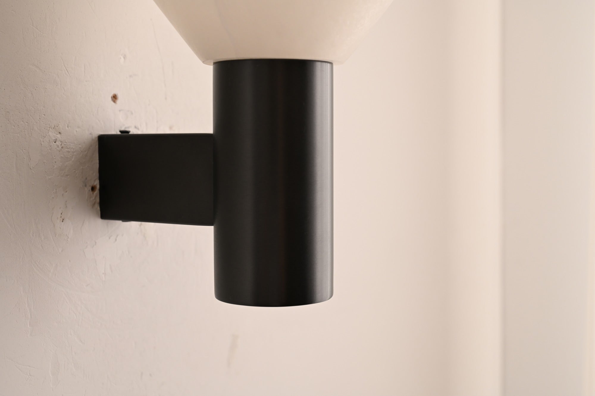 Modern Snowflake Alabaster Cup Wall Sconce - 08 real photo 3