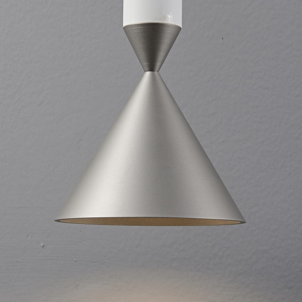 Modern Slim Cone Mini Pendant Light - 12 08-real-square-12-12-230