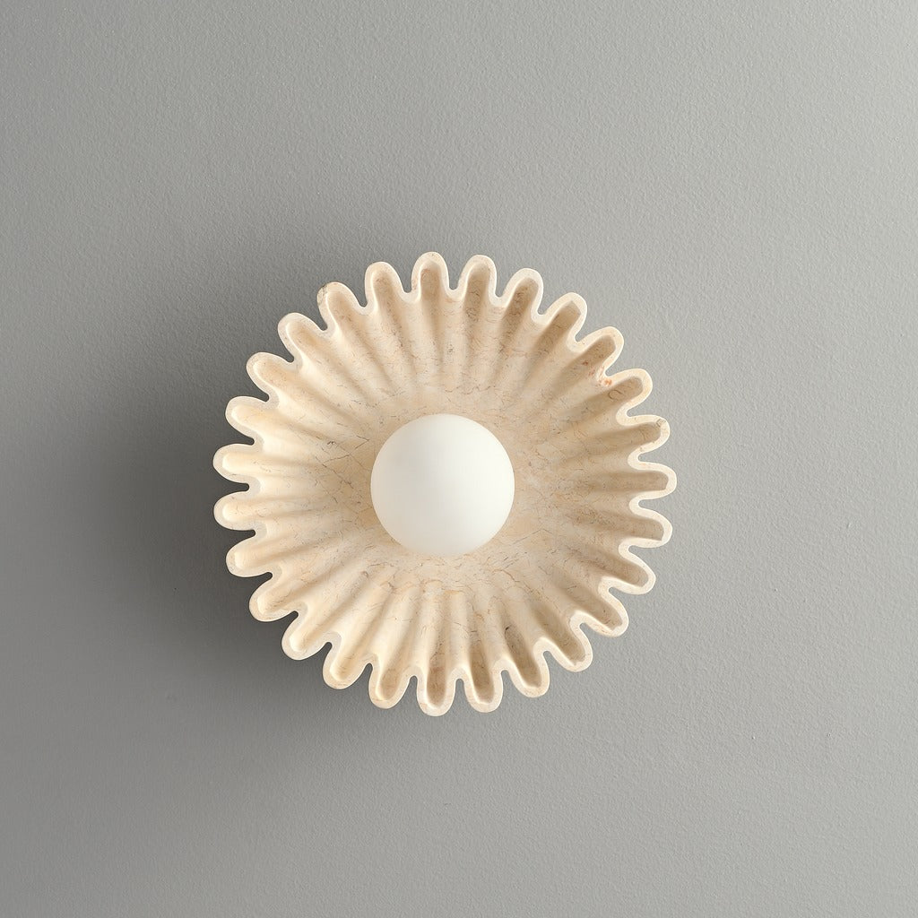Modern Sunburst Ripple Wall Sconce - 12 08-real-square-3-5--94