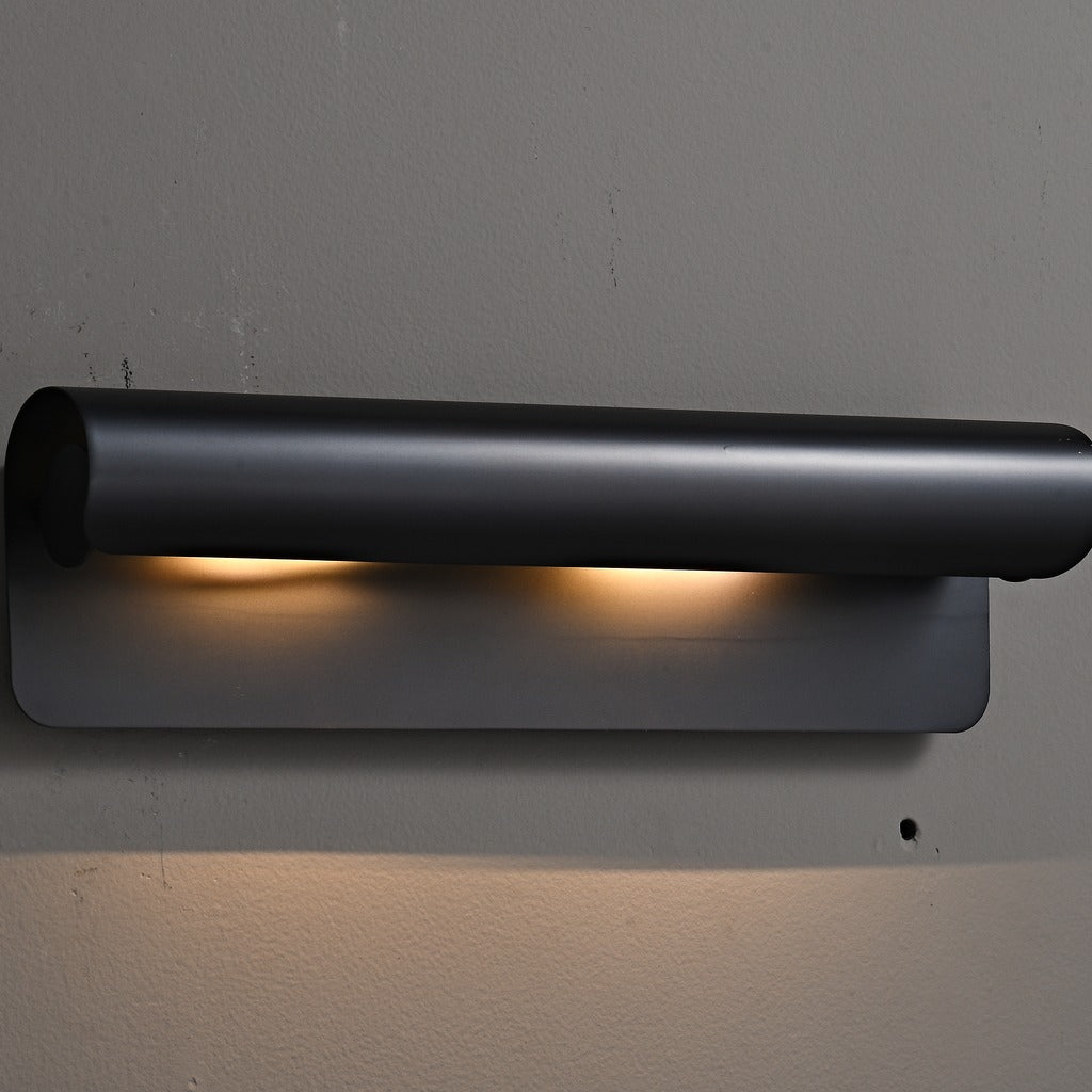 Modern Horizontal Cylinder Wall Sconce - 13 08-real-square-7-13--308