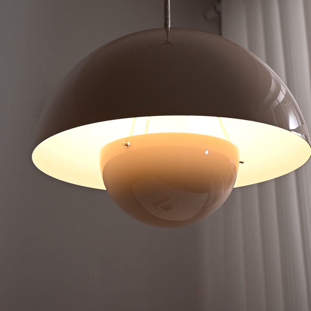 Modern Glossy Dome Pendant Light - 27 08-real-square-DSC-3478-MP4-00-00-10-17-001