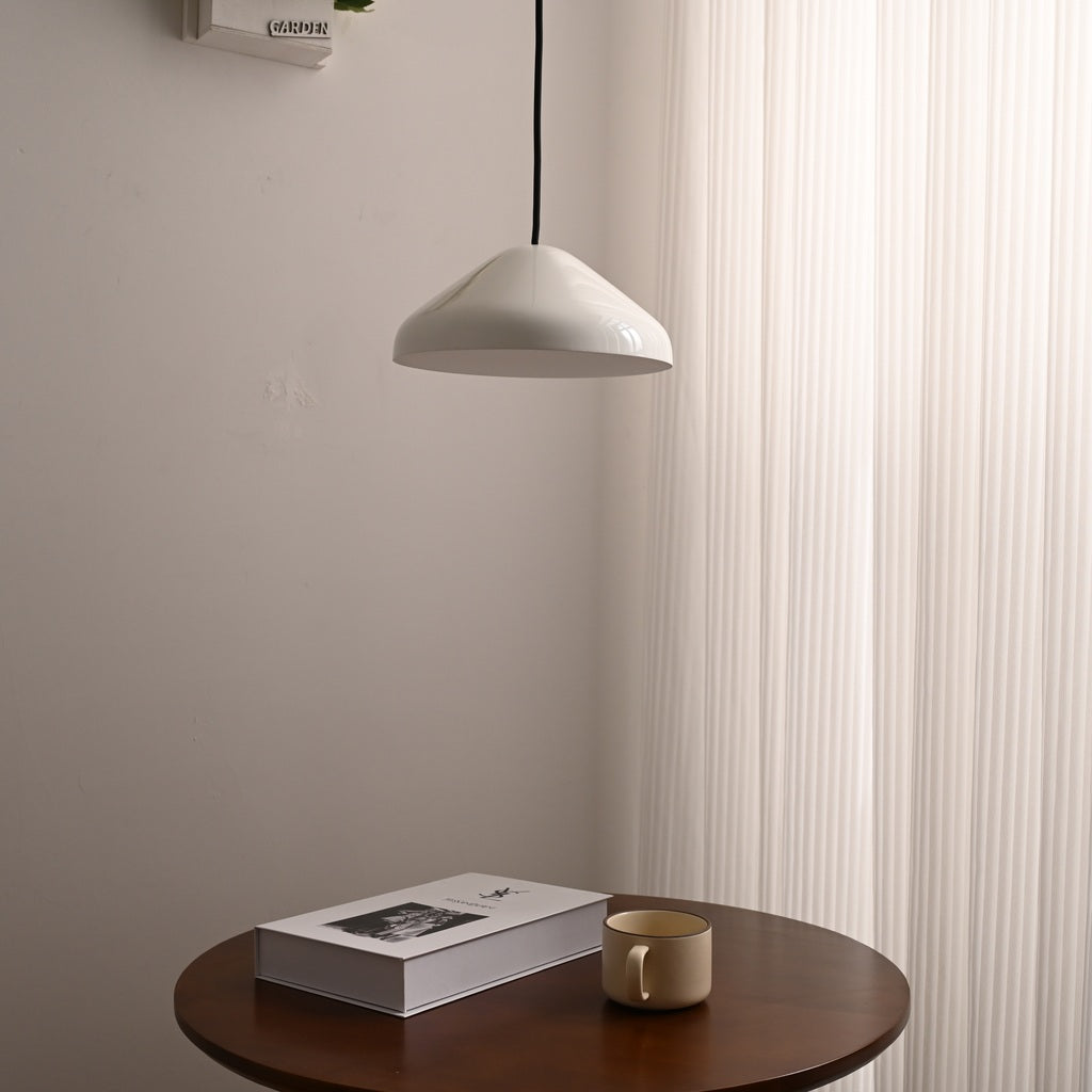 Modern Low Dome Pendant Light - 09 08-real-square-DSC-6365