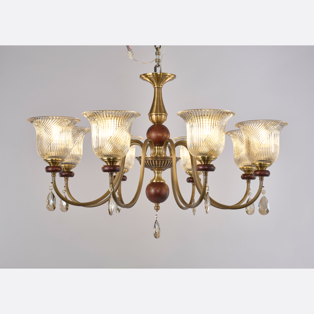 Rillavine 8-Light / 1-Tier / D 34.6 x H 17.9 in exact product view