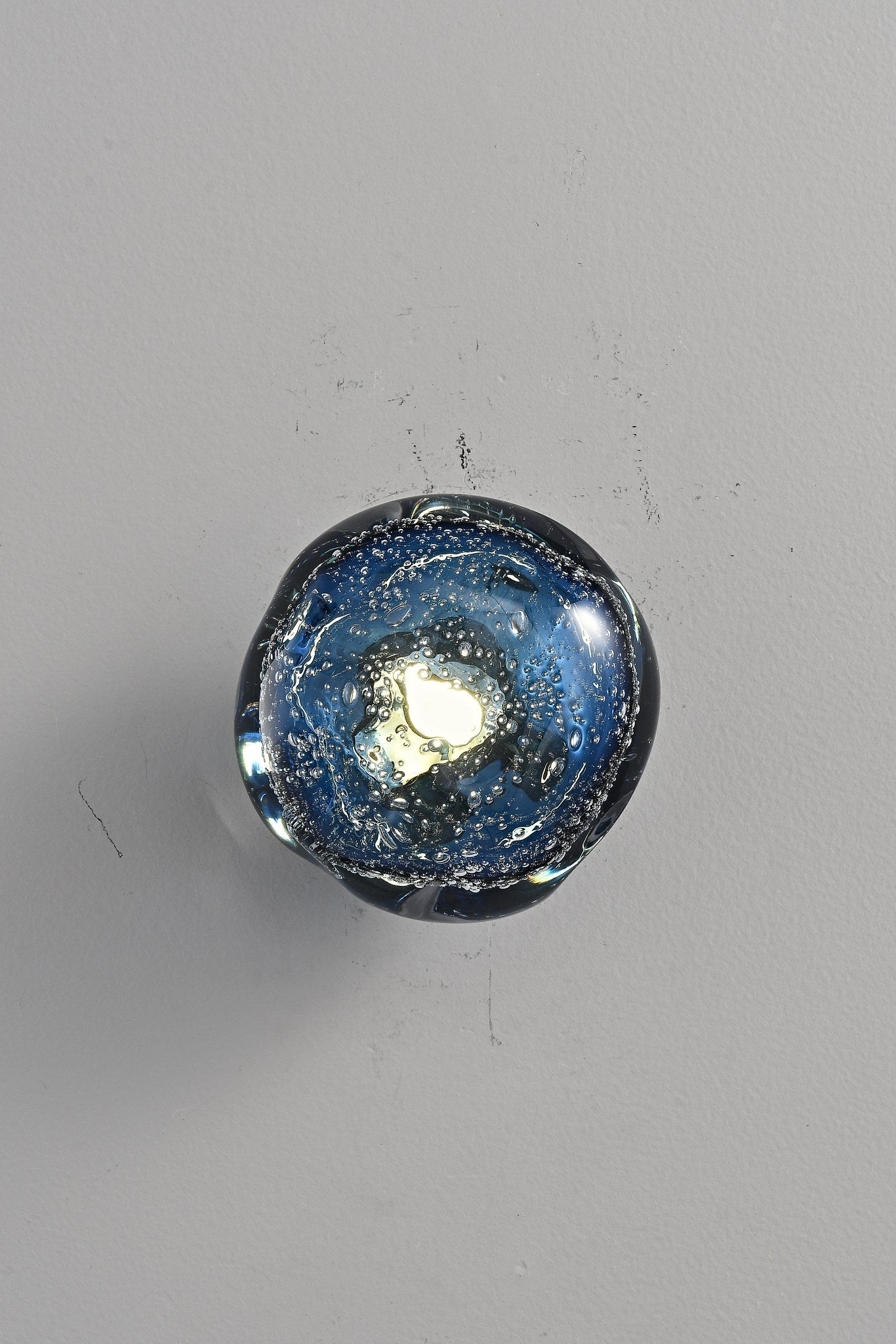 Modern Crystal Glass Globe Wall Sconce - 09 09-real-shot-crystal-glass-globe-wall-sconce-closeup