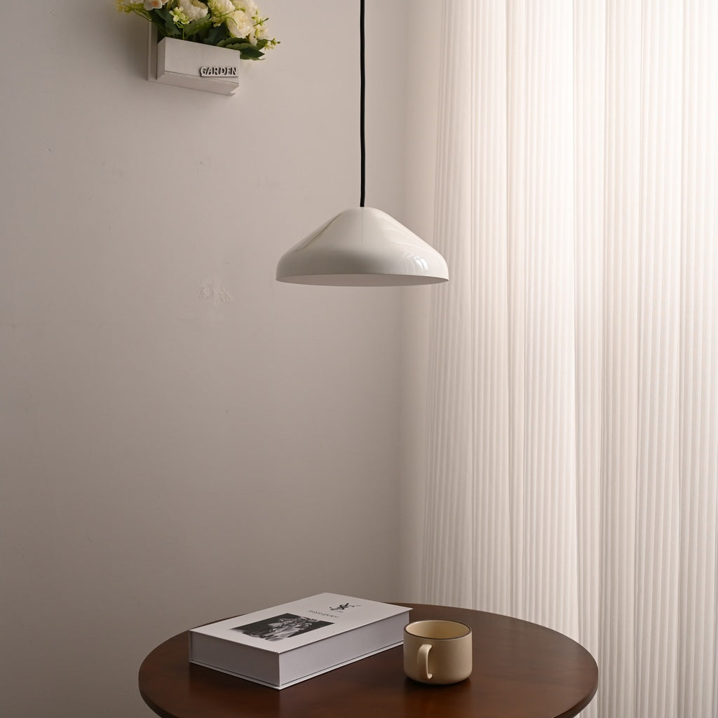 Modern Low Dome Pendant Light - 10 09-real-square-DSC-6366