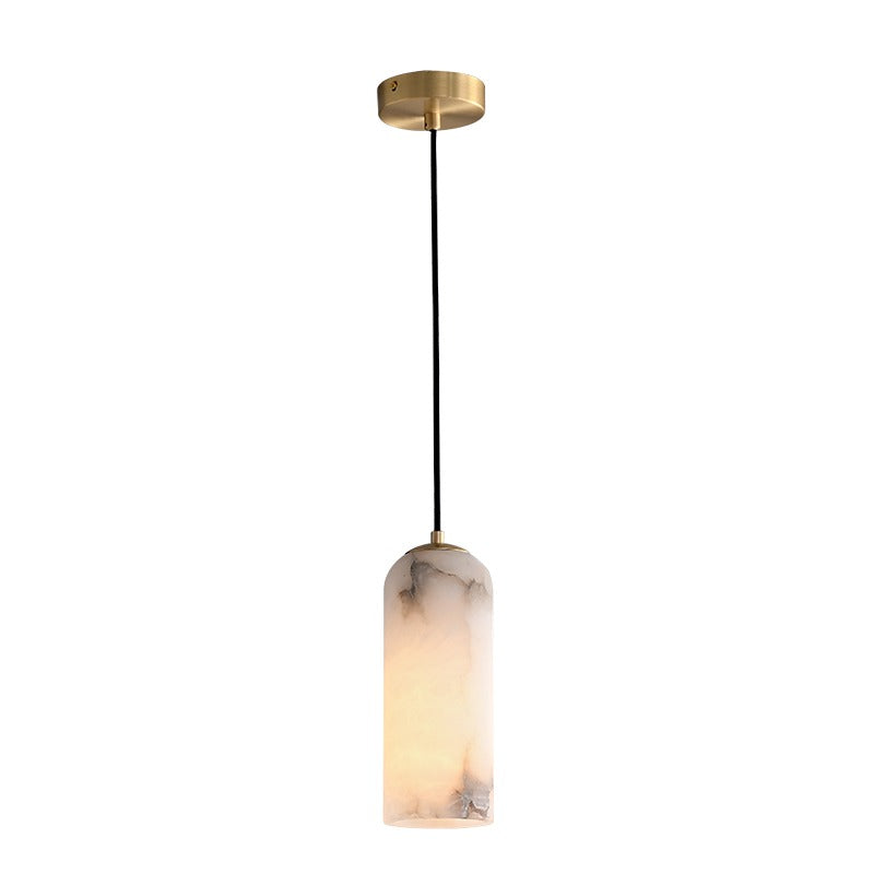 Modern Brass Marble Cylinder Pendant Light - 20 09-white-background-marble-cylinder-pendant