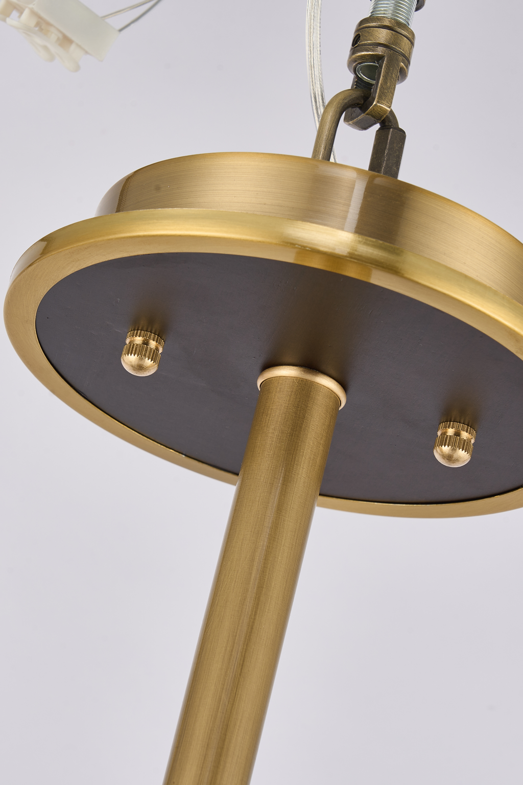 Arborenne natural-copper upper plate and support stem detail