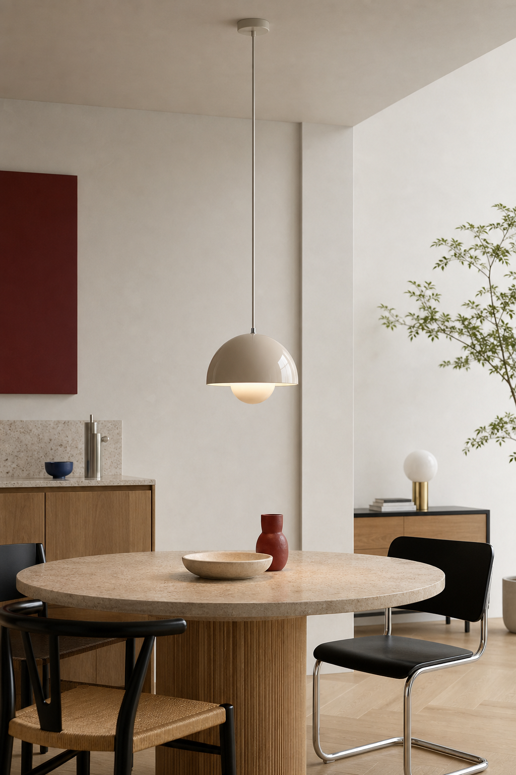 Flowerpot Dome Pendant Light bauhaus nordic dining