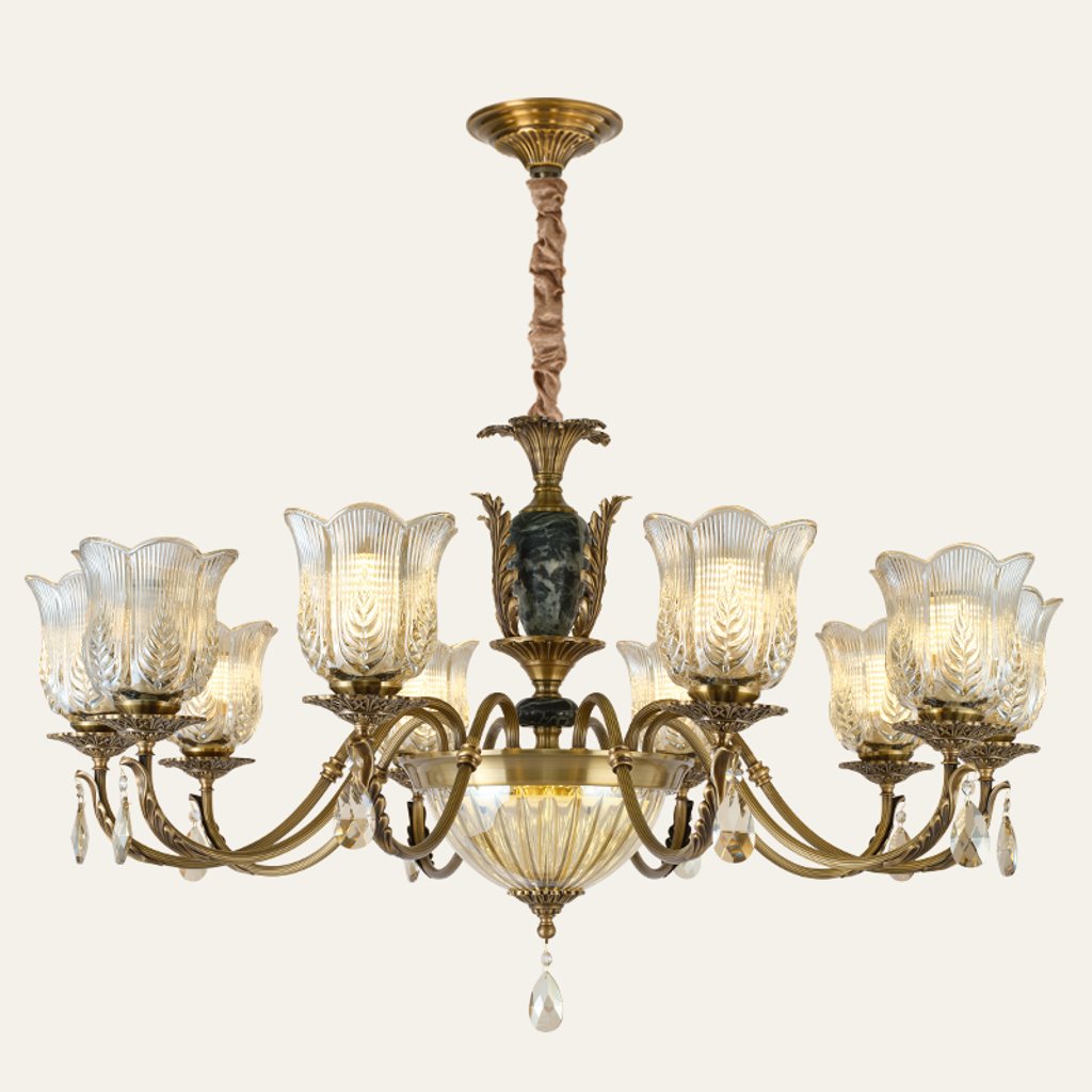 Marmavelle 10-Light / 1-Tier / D 42.1 x H 20.9 in complete product view
