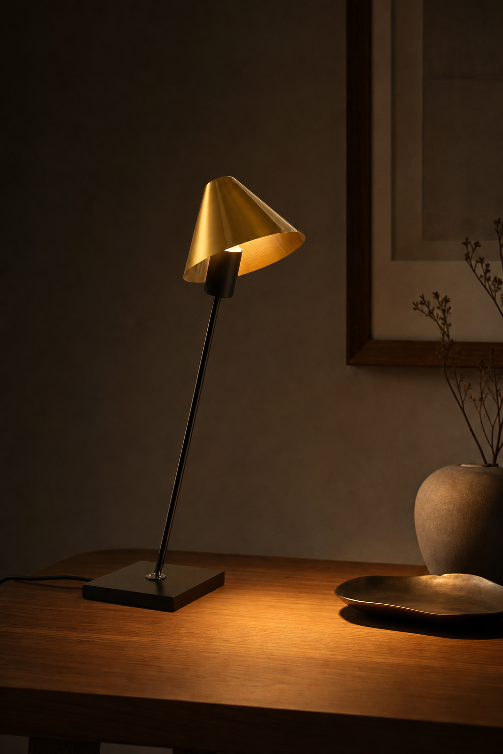Modern Adjustable Cone Table Lamp - 10 10-night-mood