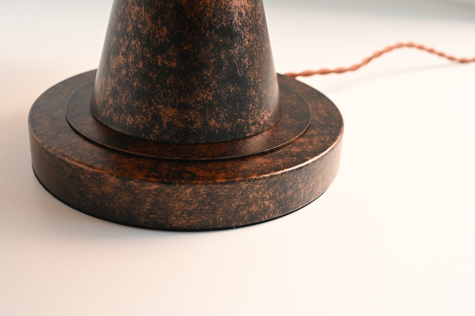 Handcrafted Silk Shade Table Lamp - 21 10-real-detail-7