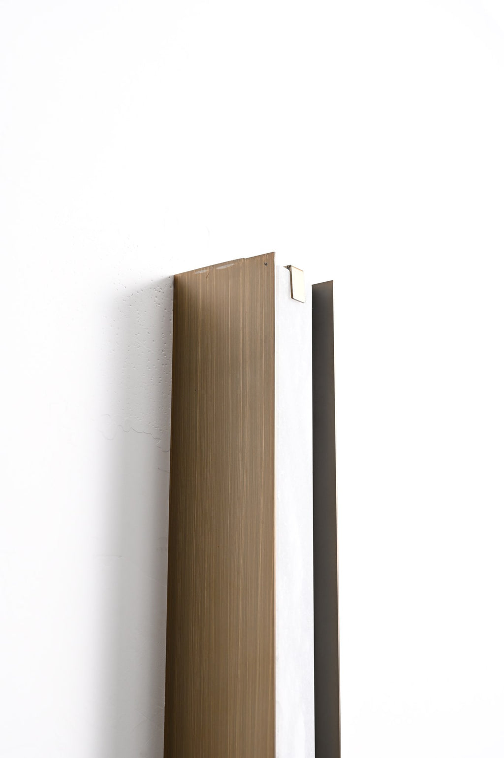Modern Spanish Alabaster Linear Wall Sconce in Antique Brass - 10 10-real-shot-wall-sconce-profile