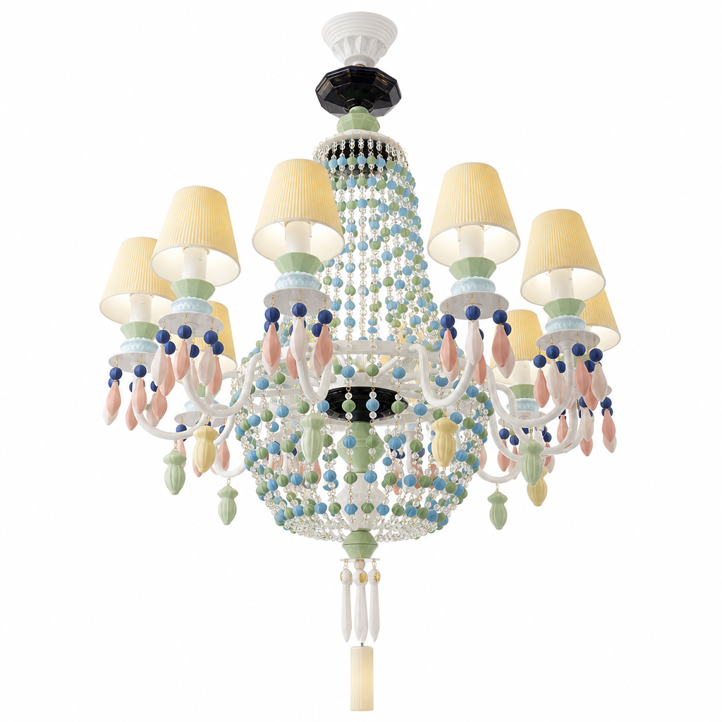 Ivorelle chandelier – white background – media 11