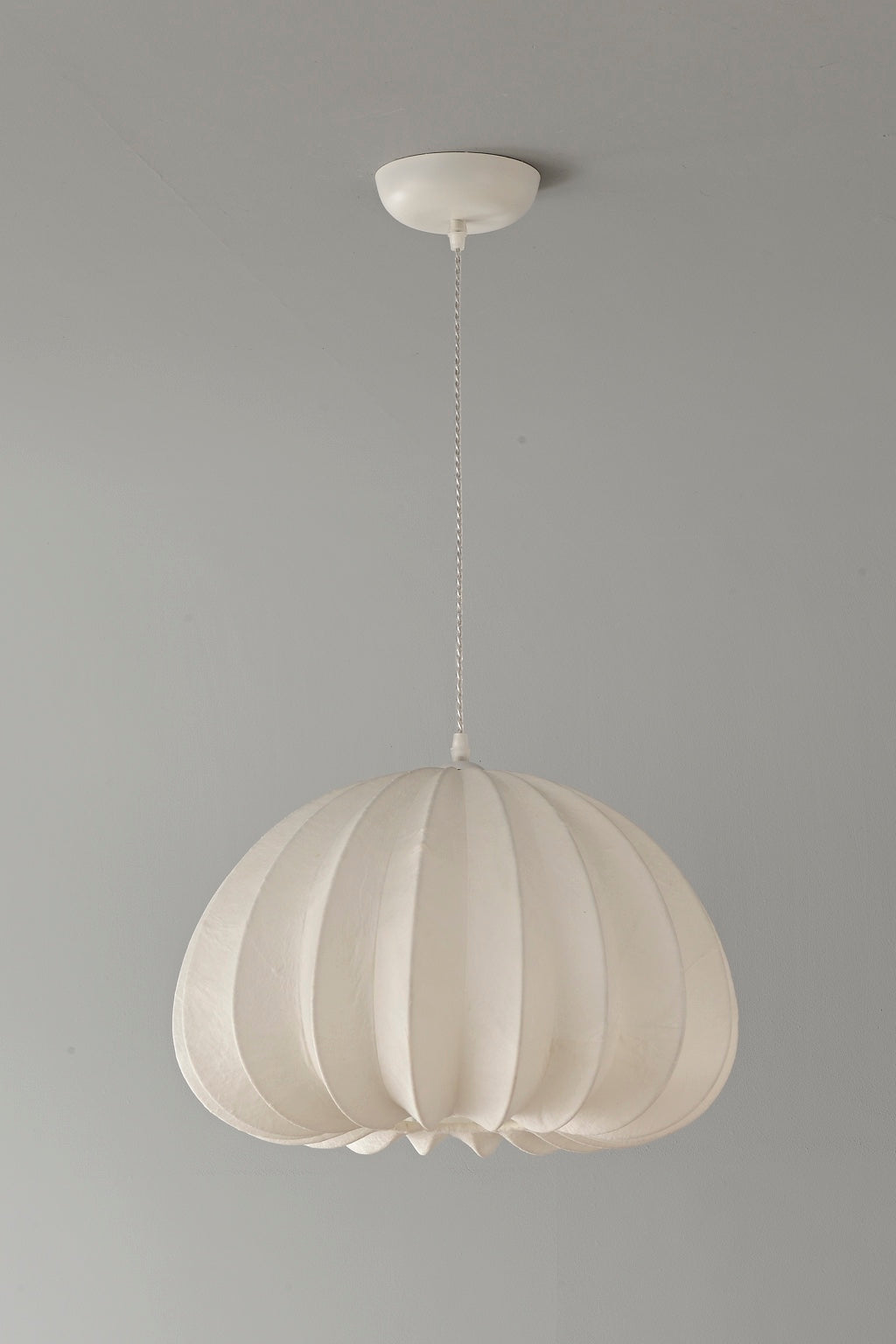 Aeriwisp ribbed silk pendant real product view switched off