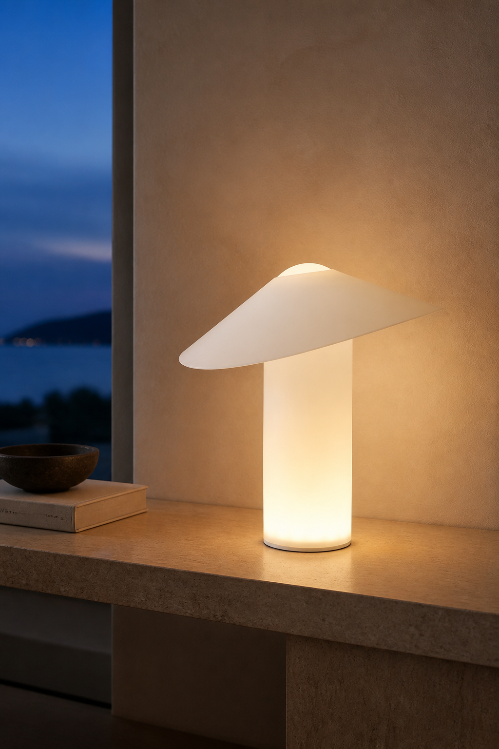 Velaire Sculptural Wing Table Lamp generated scene view 8