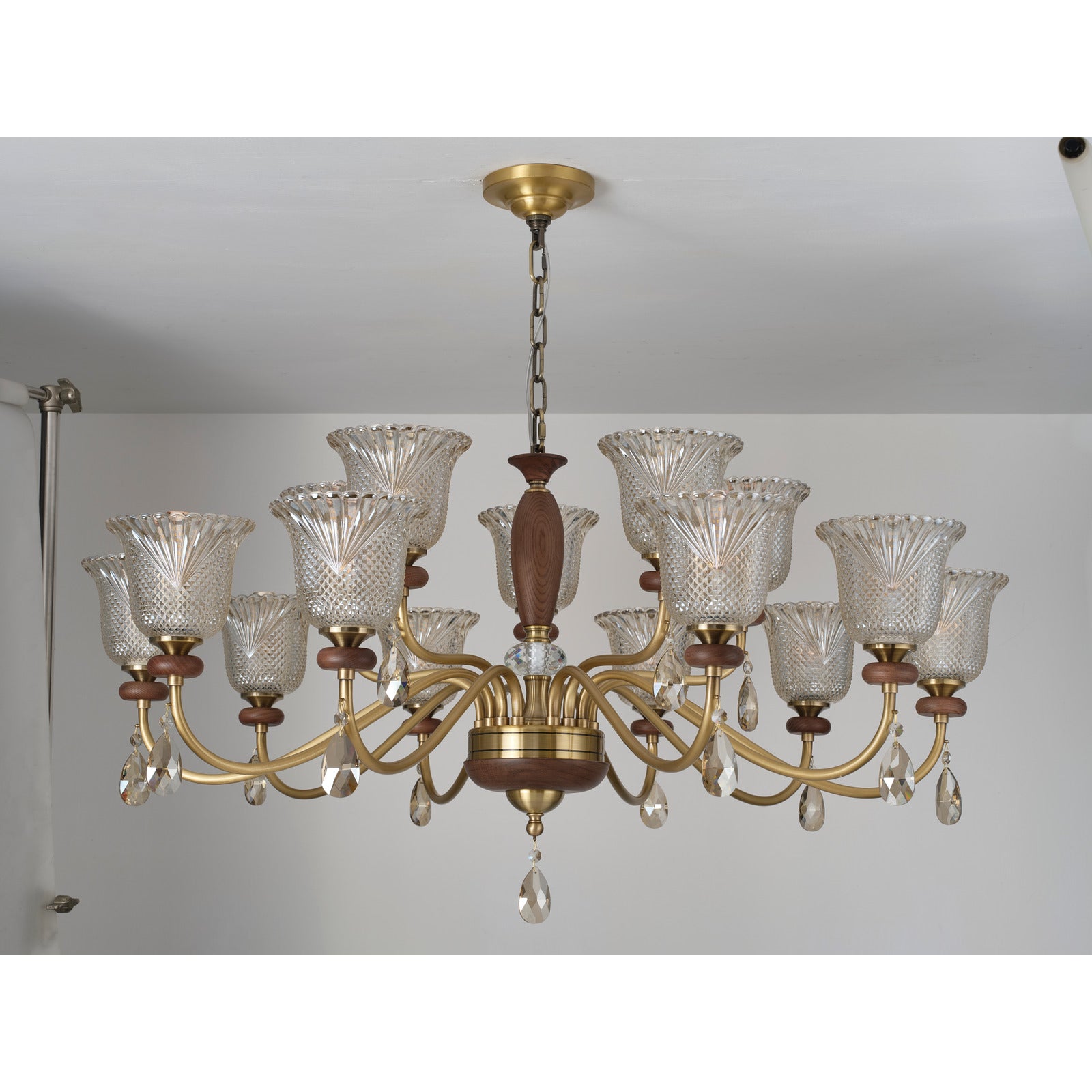 Cognelle ten plus five two-tier chandelier complete product view