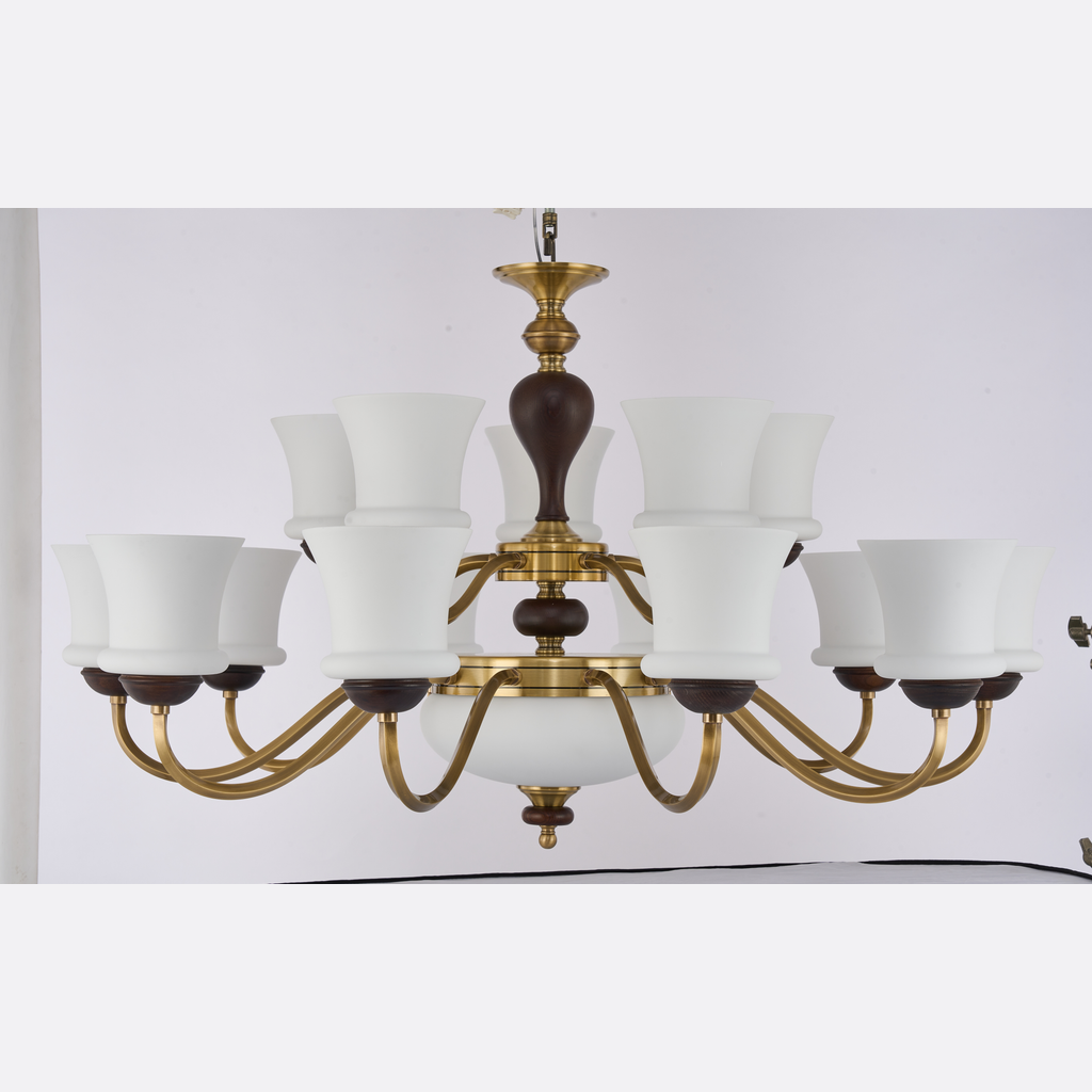 Halveraine 10+5-Light / 2-Tier / D 41.7 x H 23.4 in exact product view