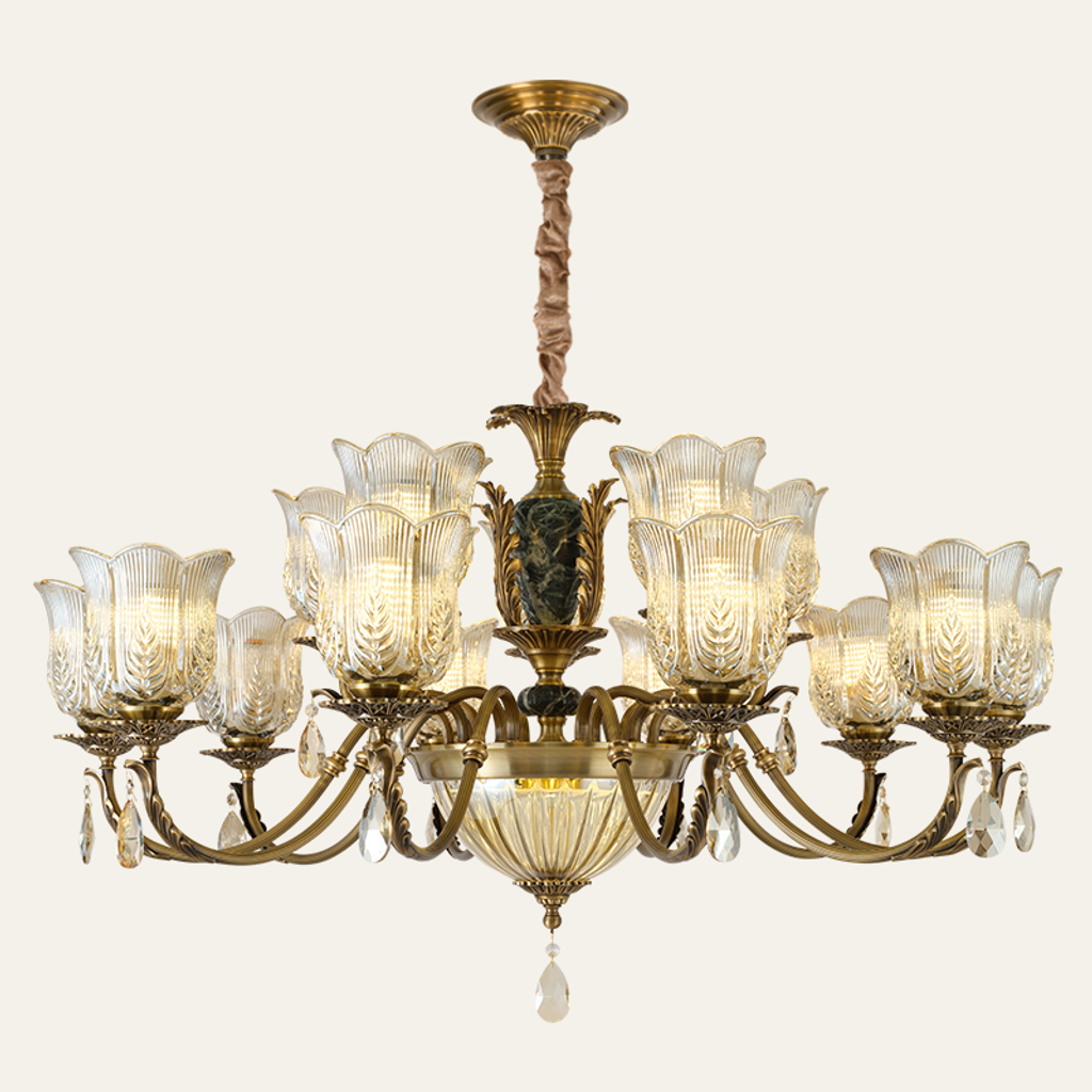 Marmavelle 10+5-Light / 2-Tier / D 42.1 x H 22.4 in complete product view