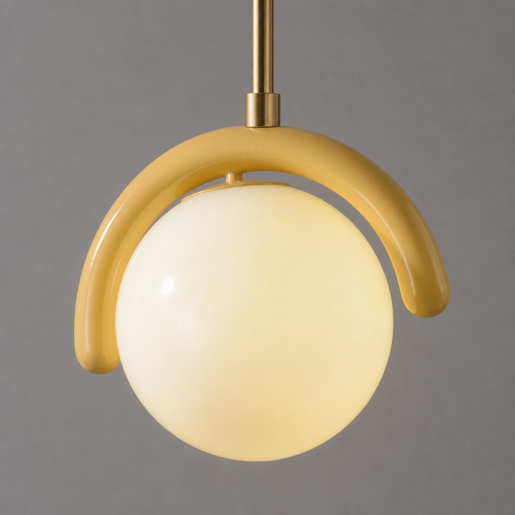 Modern Gold Globe Pendant Light - generated main 11 11-material-close-up