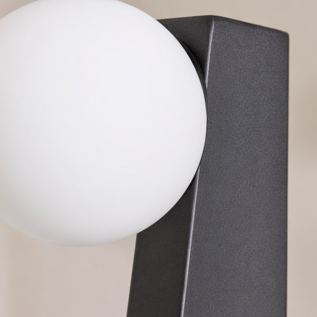 Modern Tapered Globe Table Lamp - generated main 11 11-material-close-up