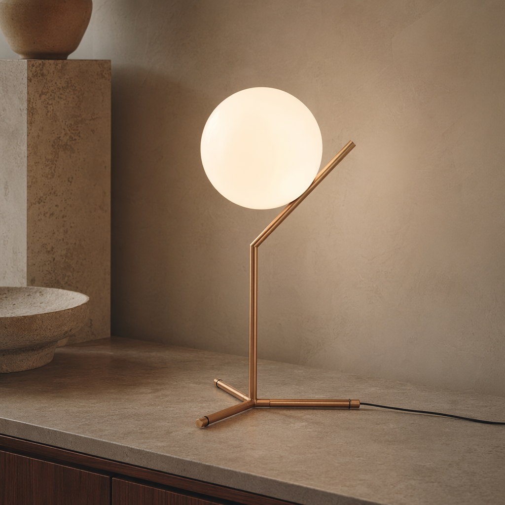 Modern C-Shaped Copper Globe Table Lamp - 11 11-material-close-up.png