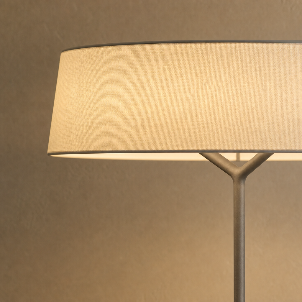 Modern Round Fabric Shade Table and Floor Lamp - 11 11-material-close-up.png