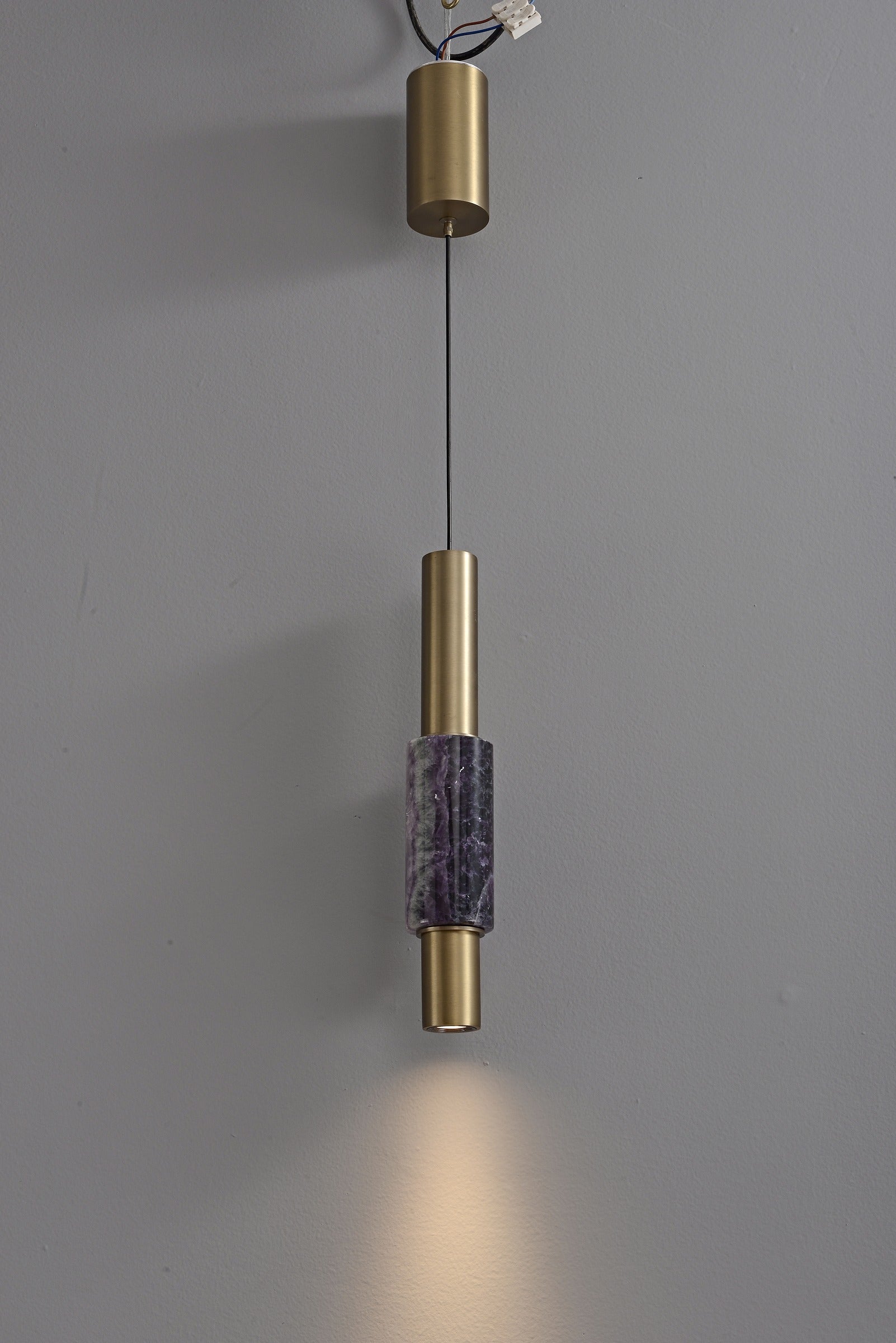 Modern Crystal Cylinder Pendant Light - 22 11-real-detail-7