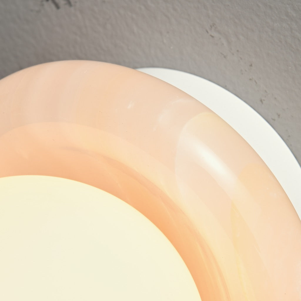 Modern Jade Ring Wall Sconce - 14 11-real-square-3-5--163