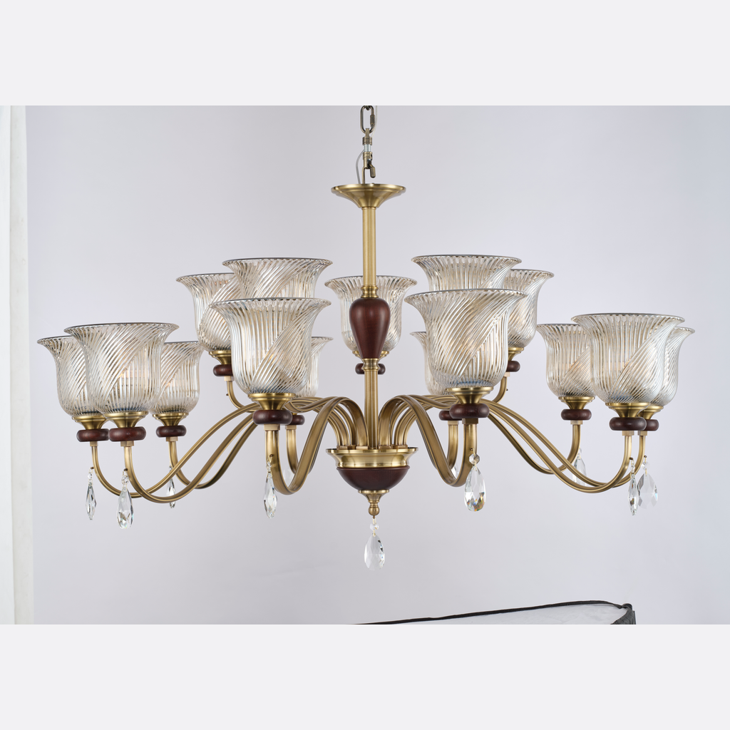 Rillavine 10+5-Light / 2-Tier / D 41.7 x H 19.5 in exact product view