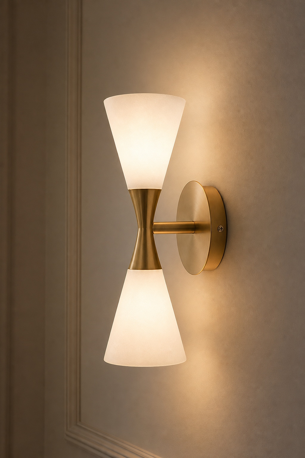 Harlekin Duo Wall Sconce gallery 12 night mood