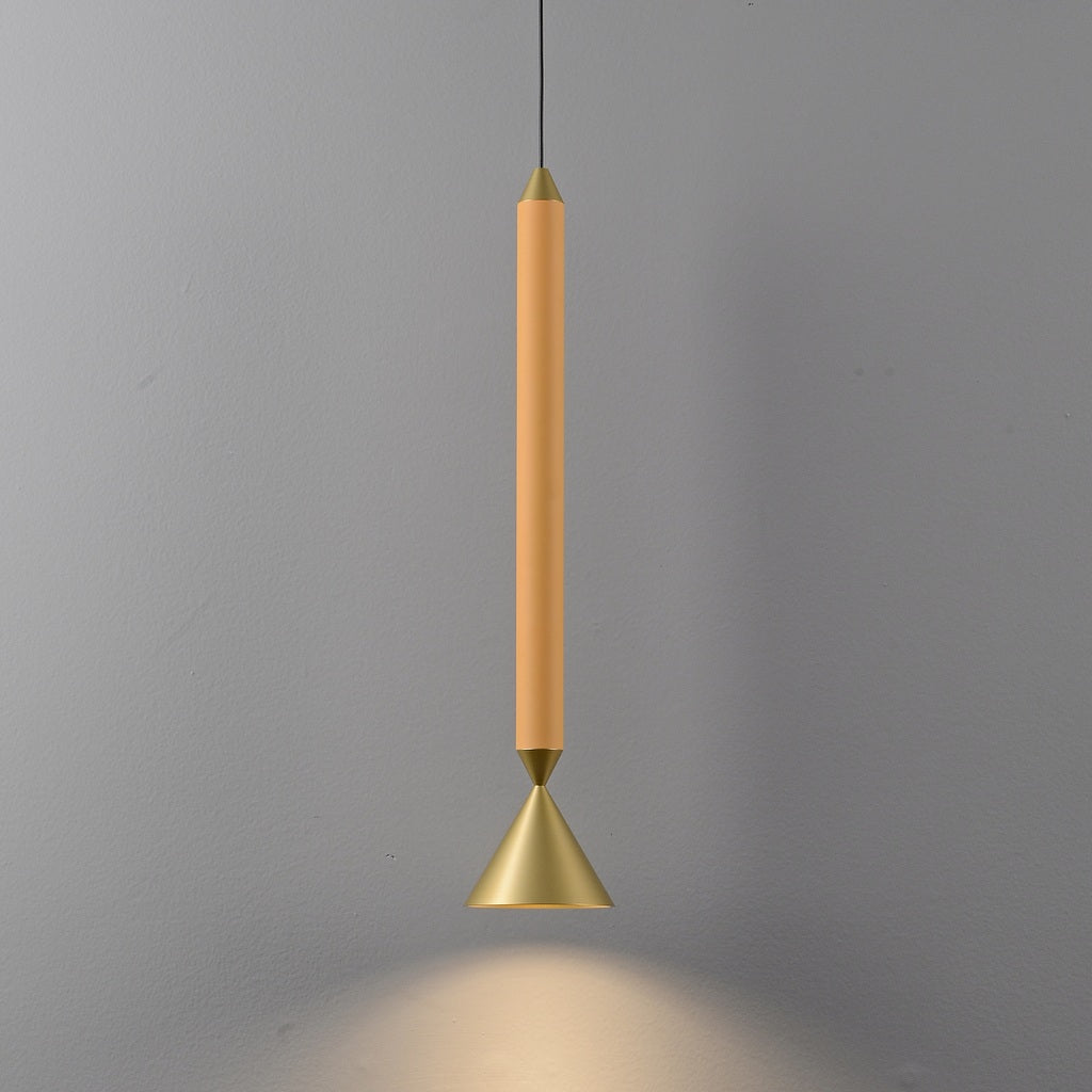 Modern Slim Cone Mini Pendant Light - 16 12-real-square-12-12-245