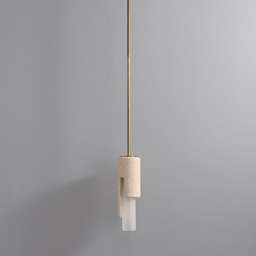Modern Slim Stone Cylinder Pendant Light - 15 12-real-square-3-8-461